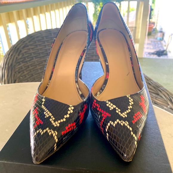 J. Crew Shoes - JCREW COLETTE SNAKESKIN PUMP